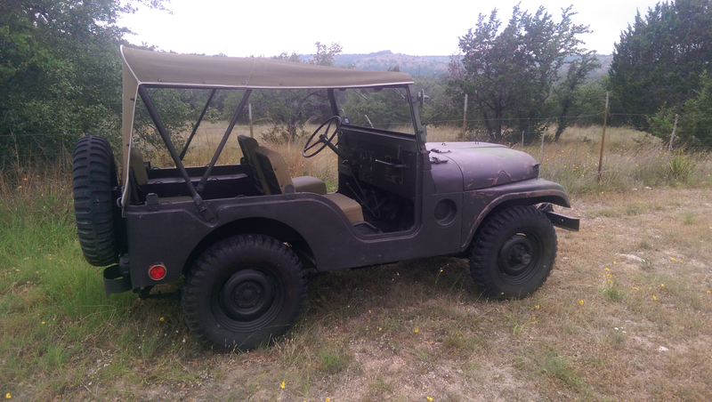 Illustration for article titled I bought a thing Oppo! 1953 Willys Jeep M38A1